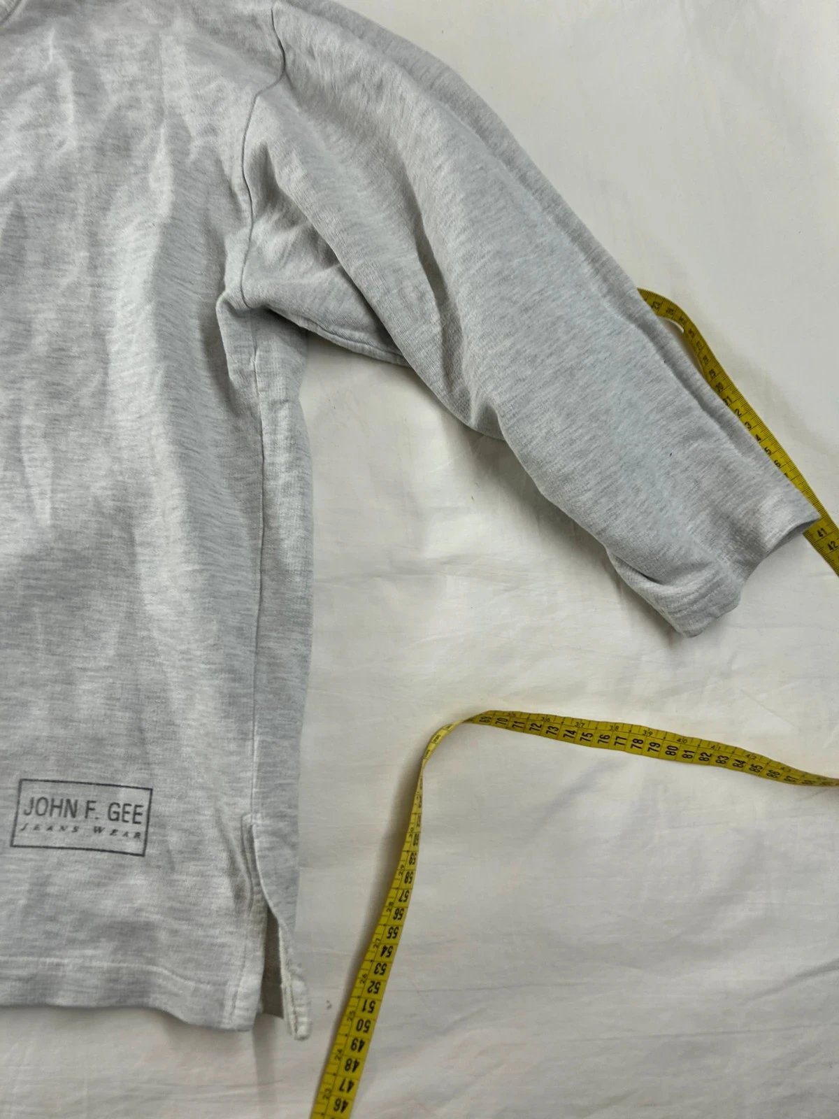 Grijze vintage John F. Gee trui – photo 4